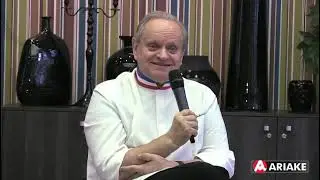 Interview de Joël Robuchon sur la marque ARIAKÉ