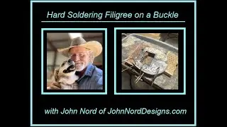 How to Hard Solder Filigree on a Buckle