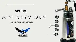 SKRILIX Mini Cryo Gun Liquid Nitrogen Sprayer For Dermatology