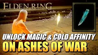Elden Ring - How To Get Glintstone Whetblade (Unlock Magic & Cold Affinity On Ashes Of War)