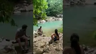 Camping by the lake in chahtoul, lebanon 🇱🇧