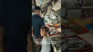 Join us at the famous Kedonganan Fish Market in Bali!We walk through the local seafood stalls.