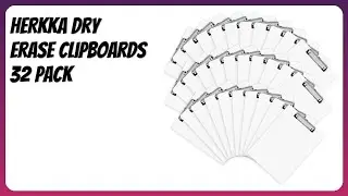 REVIEW (2026): HERKKA Dry Erase Clipboards 32 Pack. Features