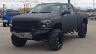 Lifted Chevrolet Silverado 1500 | RTXC (Ride Time Winnipeg) | Complete Rhino Liner | Fiberwerx
