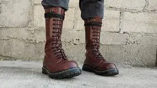 Gripfast 14 eyelet oxblood