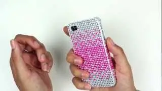 Видеообзор чехла со стразами для Apple iPhone 4/4S