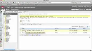 OLIT 483 WebCT Editing: Add a PDF or Word Document