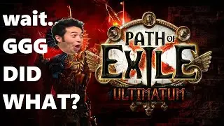 Is GGG actually FIXING the Economy? (3.14 Ultimatum League First Impression)