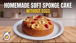 Making soft sponge cake at home without eggs is so easy that even small children will make it