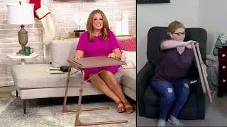 TableMate XL Deluxe Multipurpose Adjustable Folding Table on QVC