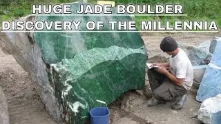 Jade Discovery of the Millennium! Giant Nephrite Boulder Found in Canada, BC