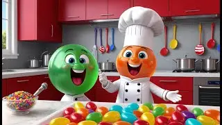 Do You Know the Jelly Bean Chef | Fun Cooking Song for Kids | Jelly Bean Kitchen Adventure