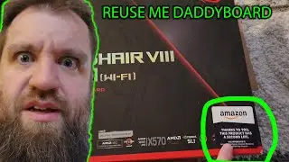 Я купил на Amazon б/у материнскую плату ASUS X570