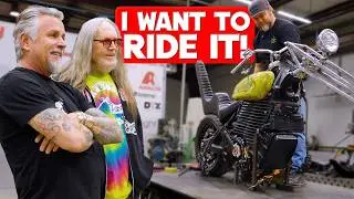 Rick Fairless Was SHOCKED By Our 70's EV Chopper!