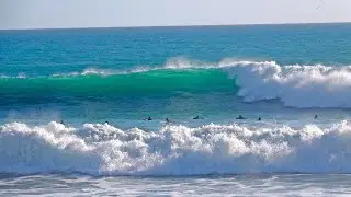 Gran swell en la Costa de C&aacute;diz: Olas potentes maniobrables