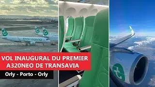 On s'envole avec Transavia pour le vol inaugural de son 1er A320Neo 💚