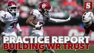 John Mateer building up his receiving corps and building trust
