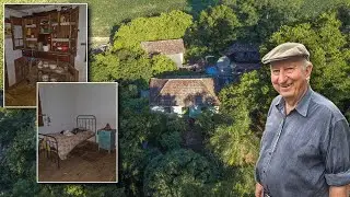 EMOCIONANTE! ELE MOSTROU A CASA ONDE SUA FALECIDA ESPOSA NASCEU AINDA COM TODOS OS MÓVEIS DENTRO.