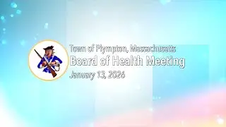 Plympton Board of Health - January 13, 2026