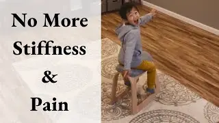 How to Reduce Body Pain & Stiffness From Prolonged Sitting | Active Sitting | Muista Chair