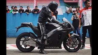 Honda RCV 213V-S Hands on Test Ride in Sentul Circuit, Indonesia