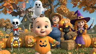 Old MacDonald Had a Haunted Farm 🎃 | Halloween Songs for Kids | Halloween For Toddlers Giggle Toons
