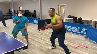Practice and Training Sessions at Nigerian American Table Tennis Development Center.