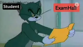 Students reaction after seeing question paper 🗞️ #divyanshushorts