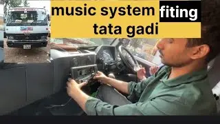 Music system open and fiting tata gadi #automobile#tophan technical blogger 