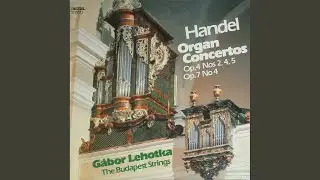 F-d&uacute;r orgonaverseny Op.4 No.4 HWV 292 - I. Allegro