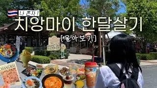 치앙마이 한달살기 몰아보기 (3시간 풀버전🇹🇭) | 해외살기 최애도시! 맛집·꿀팁가득💭