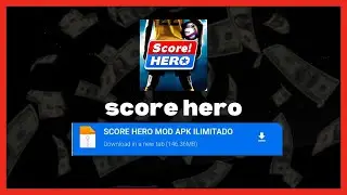 Score hero atualizado 2024 com dinheiro infinito e vida infinita