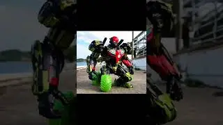 GRAVE DIGGER Monster Truck transform to ROBOT 😱😱😱