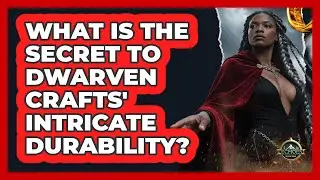 What Is The Secret To Dwarven Crafts' Intricate Durability? - Echoes Of The Ring