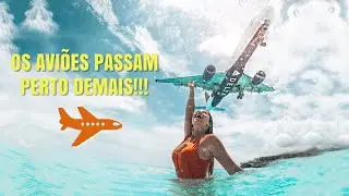 SEGUNDO DIA EM ST. MAARTEN | PRAIA MAIS RADICAL DO MUNDO + MEU CORAÇÃO PARTIU VENDO ISSO😢