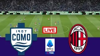 🔴 In Diretta : Como vs AC Milan | Serie A 2025/26 | Streaming completo della partita