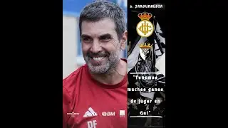 Rueda de prensa de Rams&eacute;s Gil previa al encuentro entre el Real Uni&oacute;n Club y el CD Tudelano