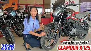 2026 Hero Glamour X 125 - Price Mileage Specifications Hindi Review | HeroMotocorp | New Glamour X 