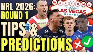NRL Tips and Predictions Vegas - Round 1 2026