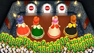 Mario Party 9 Mod - Mario Vs Luigi Vs Shy Guy Vs Kamek #Stepitup7Wins