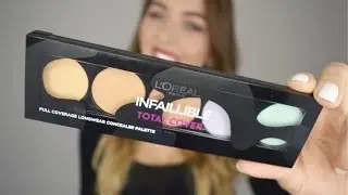 ОБЗОР палетки теней L'Or&eacute;al INFAILLIBLE TOTAL COVER | Первые впечатления