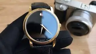 Xship.vn: Movado Men's 2100005 Museum Gold Classic Leather Watch