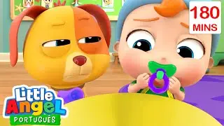 ❓ Cadê a Chupeta do Joãozinho? ❓ | 3 HORAS DE LITTLE ANGEL BRASIL! | Músicas Infantis em Português