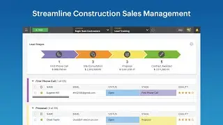 Streamline Construction Sales Management with ConstructionOnline