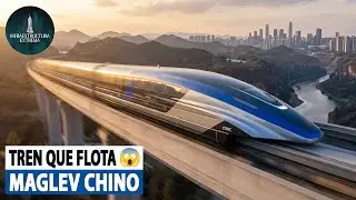 Maglev China: Tren 600 km/h Levitaci&oacute;n Magn&eacute;tica 🚄🇨🇳