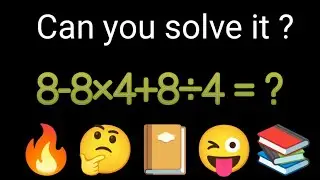 Can you solve it🤔 || 99% People Fail 😱 || BODMAS rules || math tricks 🔥 || math simplify || 