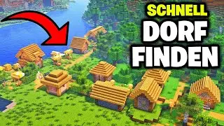 Minecraft Dorf finden Tutorial - Dorf einfach finden in Minecraft 1.21