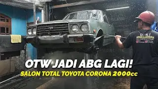 Meremajakan Toyota Corona Gen 6, Part 1 Undercarriage & Engine Bay Detailing Mobil Tua!