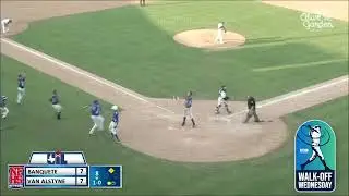 Van Alstyne with a Walk-Off Win on a Catch Error