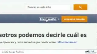 Instalar Google Analytics en su p&aacute;gina web - Crear una p&aacute;gina web f&aacute;cilmente con Axiatel.com